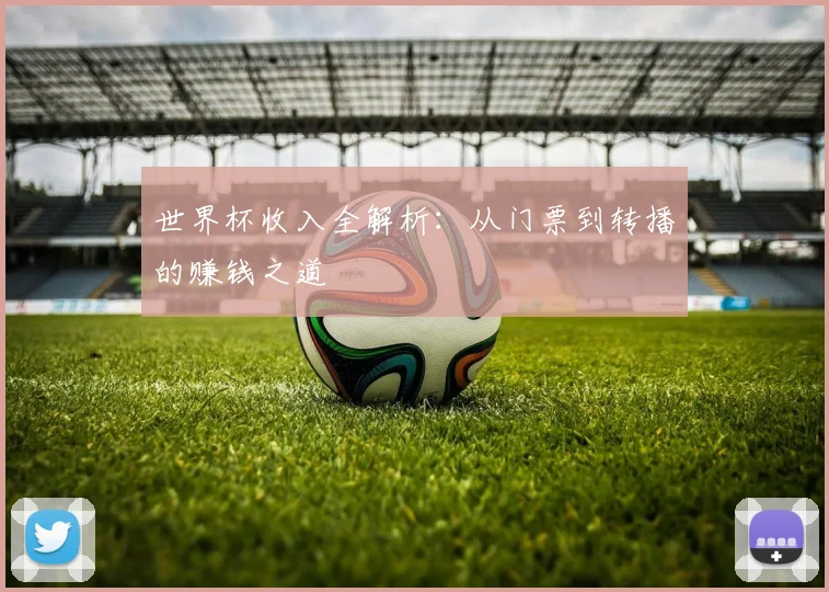 世界杯收入全解析：从门票到转播的赚钱之道
