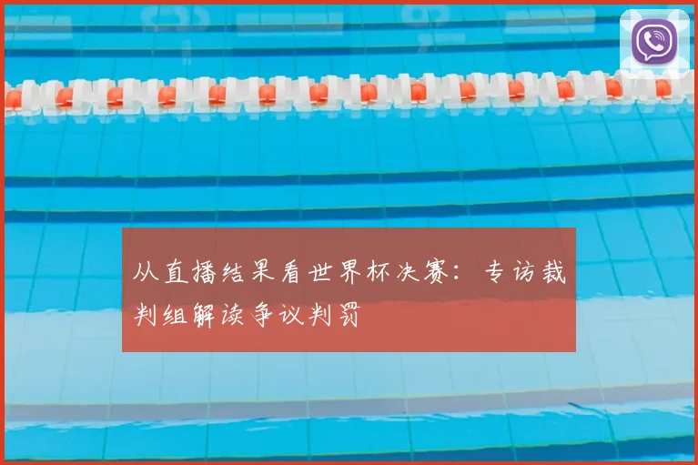从直播结果看世界杯决赛：专访裁判组解读争议判罚