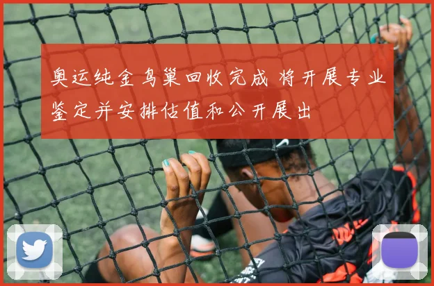 奥运纯金鸟巢回收完成 将开展专业鉴定并安排估值和公开展出